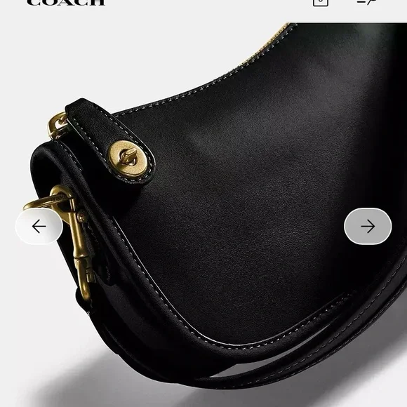 Coach Black Leather Shoulder Bag

NWT

Final price drop below retail - Picture 7 of 16